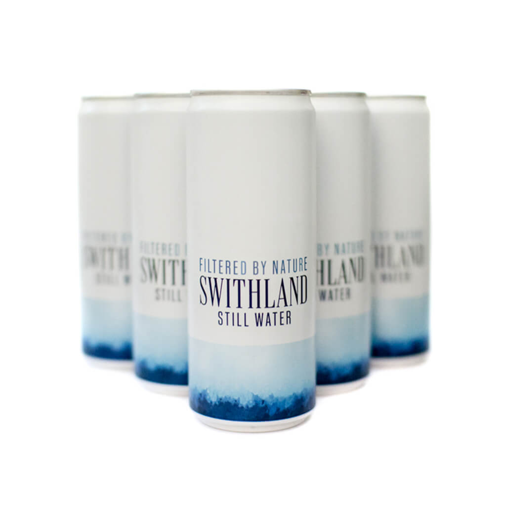 Canned Spring Water : Still Swithland Water from Swithland Spring Water.