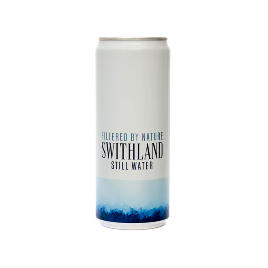 Canned Spring Water : Still Swithland Water from Swithland Spring Water, Leicestershire.